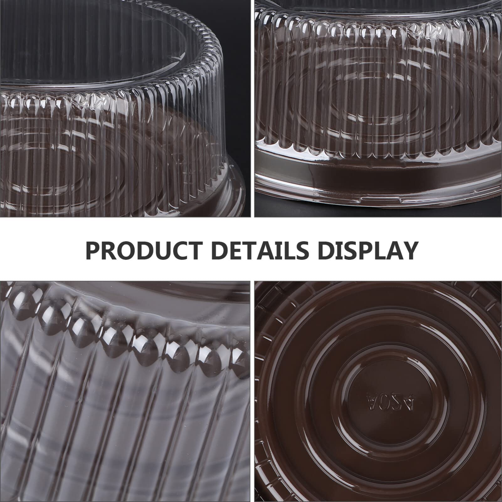 Contenitori per Cupcake individuali scatole per Cupcake in plastica