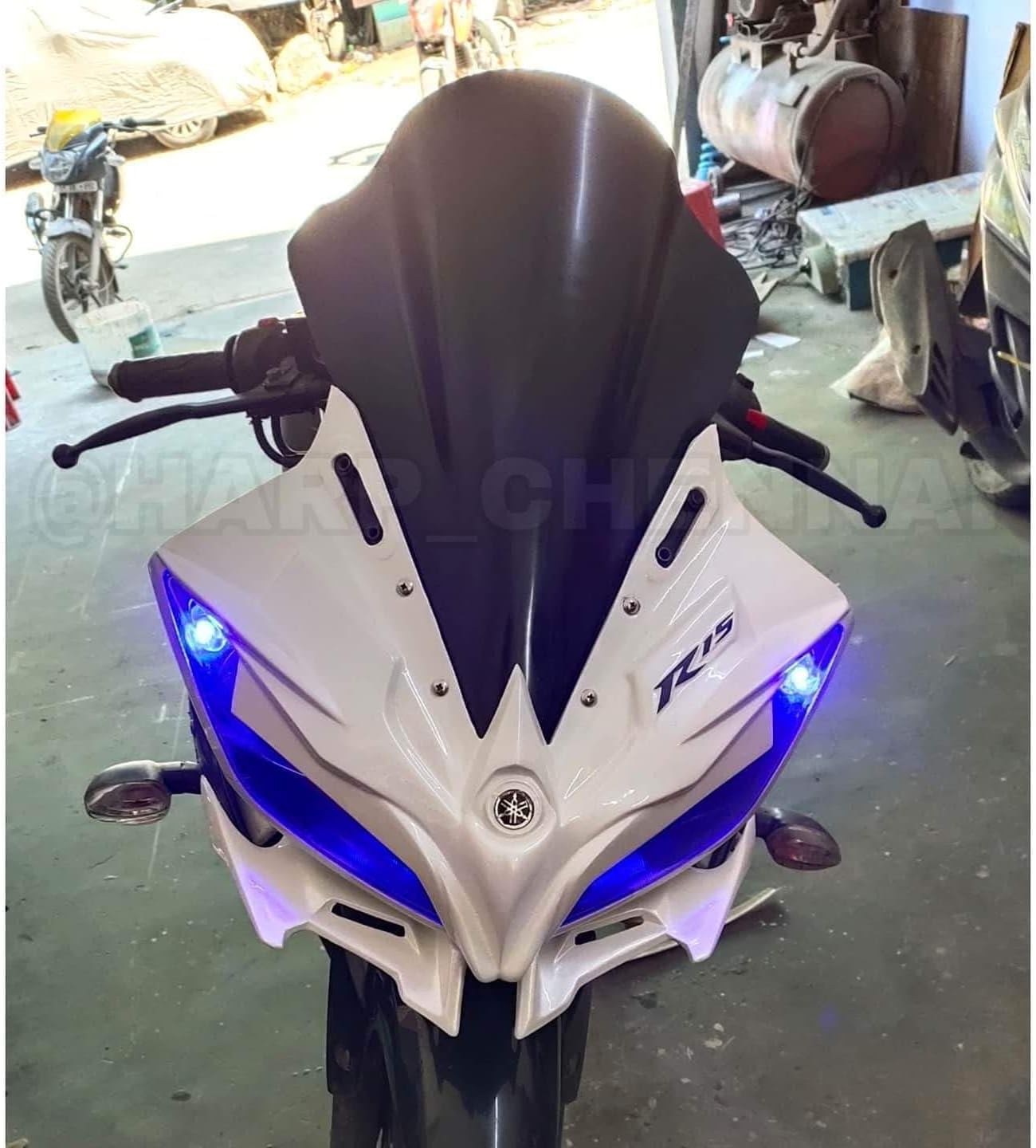 EAGLE MASK FOR YAMAHA R15 V1 V2 S (PRIMER BASE COATED)