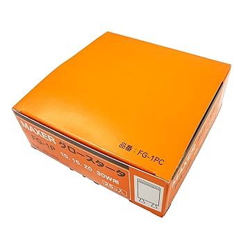 Amazon | マクサー電機 グロー球 P形 FG-1P 25個 10 15 20 30W