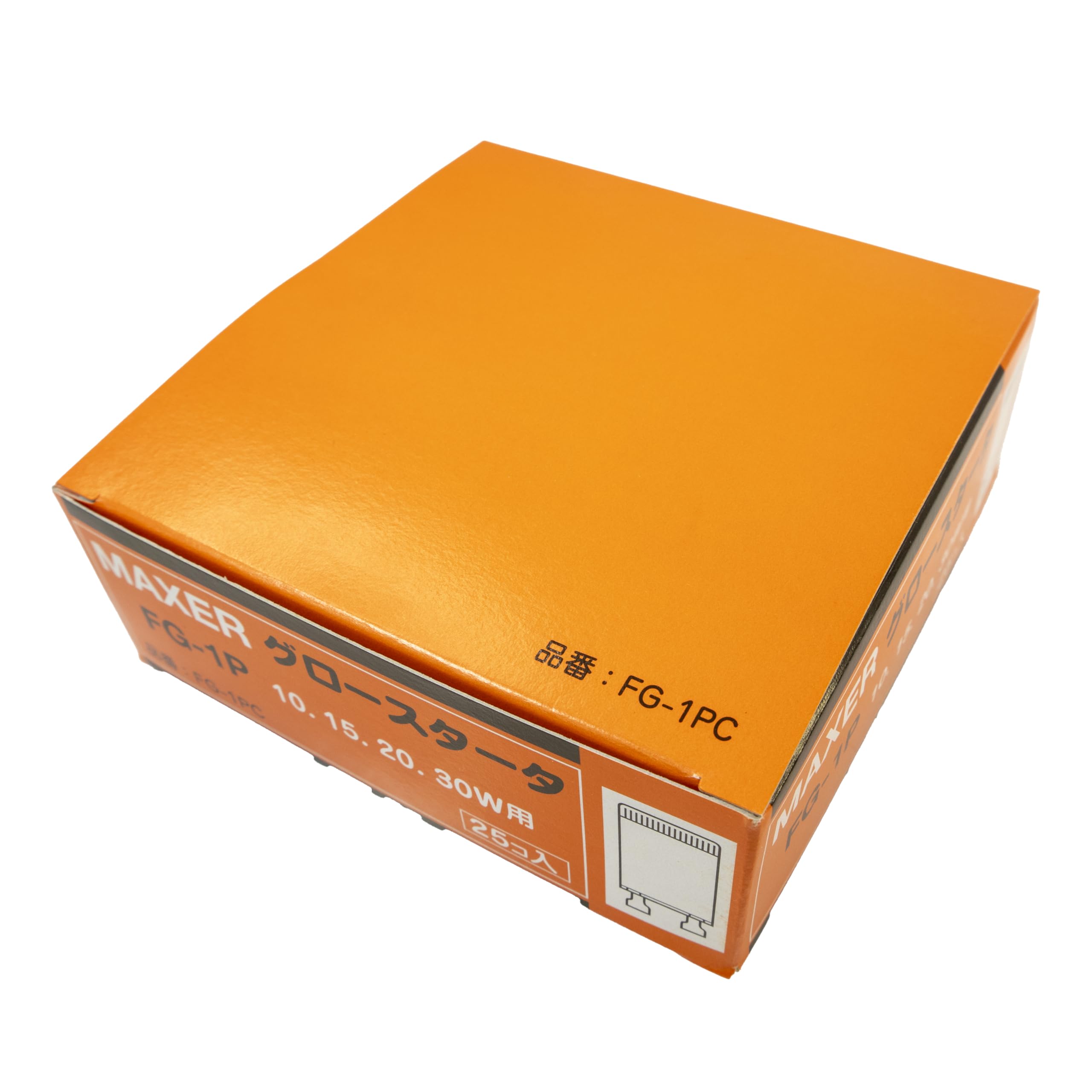 Amazon | マクサー電機 グロー球 P形 FG-1P 25個 10 15 20 30W 用 口金