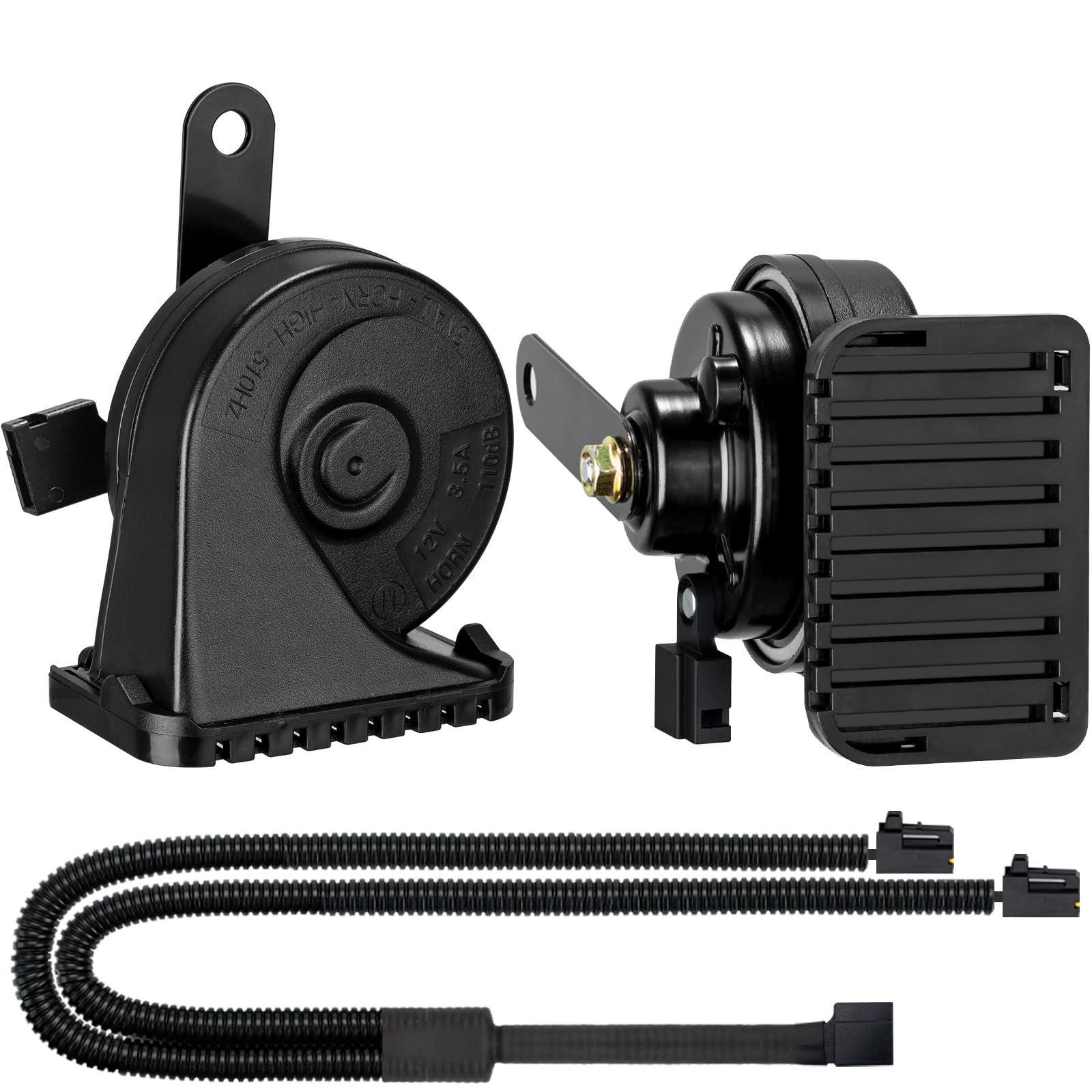 banhao Car Horn for Toyota,12V Waterproof Snail Horn 110-125db High/Low Tune(Horn for Toyota) Compatible with Toyota horn