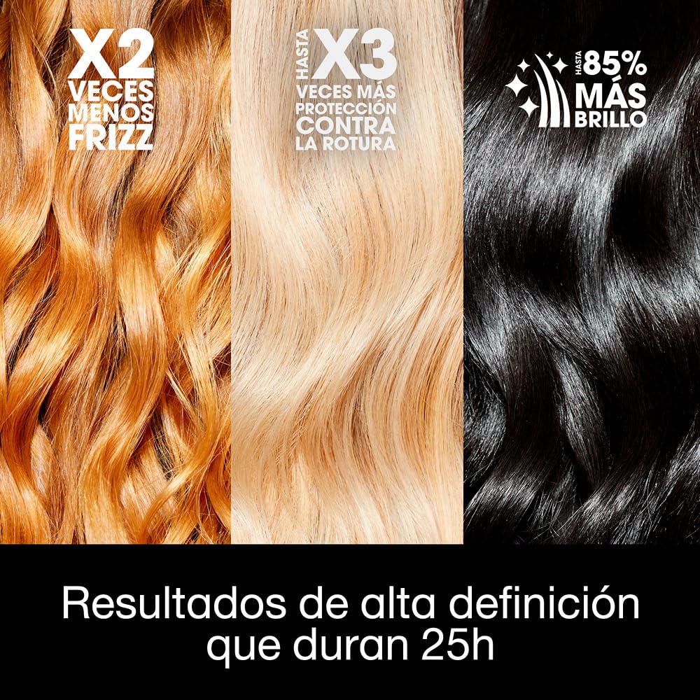 ghd chronos - plancha de pelo profesional, lisos, rizos y ondas de alta definición, 3 veces más rápida, tecnología HD motion-responsive, temperatura óptima de peinado 185ºC