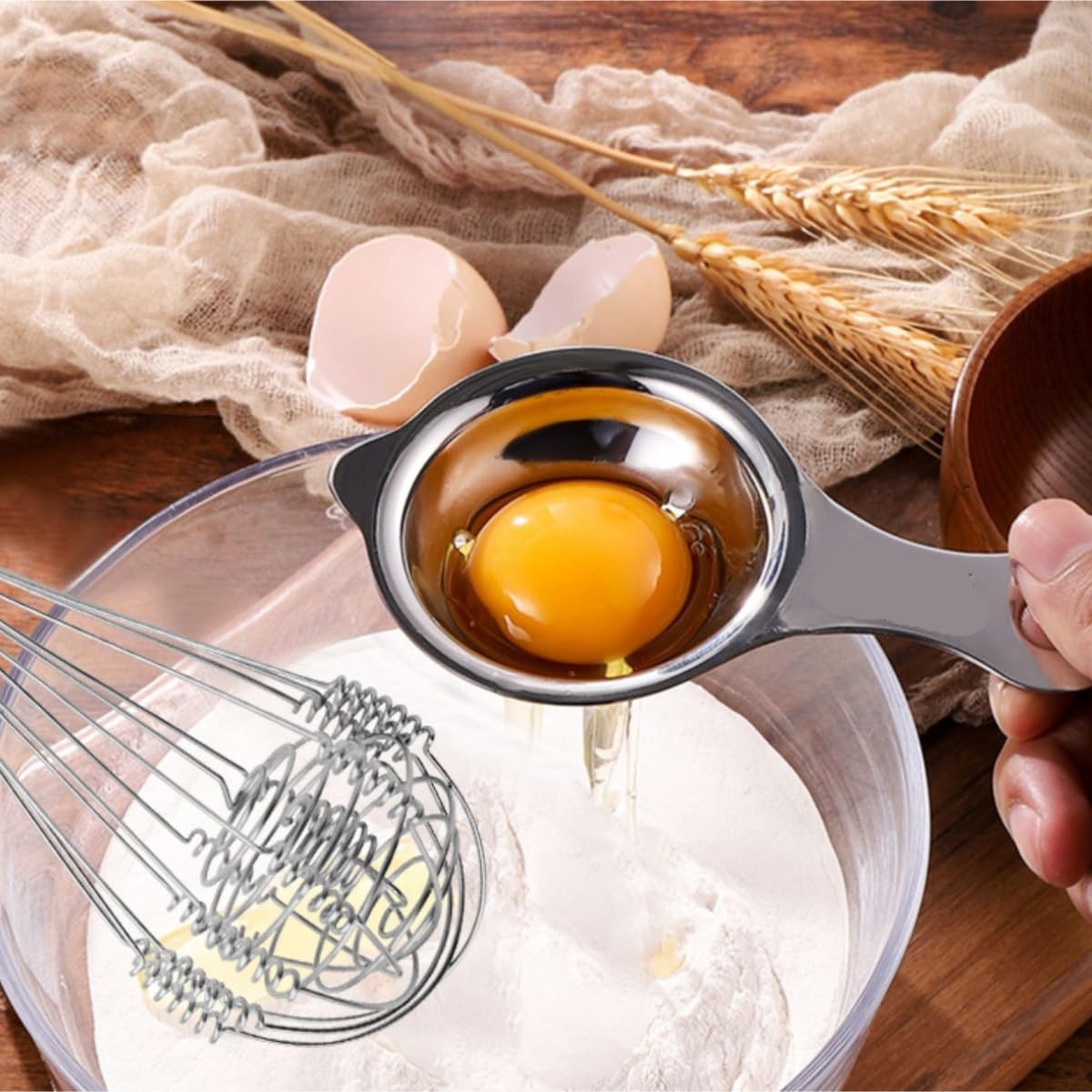 Batidor Varillas Cocina Batidor De Huevos De Acero Inoxidable, Batidor De Huevos Manual For Crema, Batidor De Huevos Pequeño Barillas Batir Batidor De Huevo