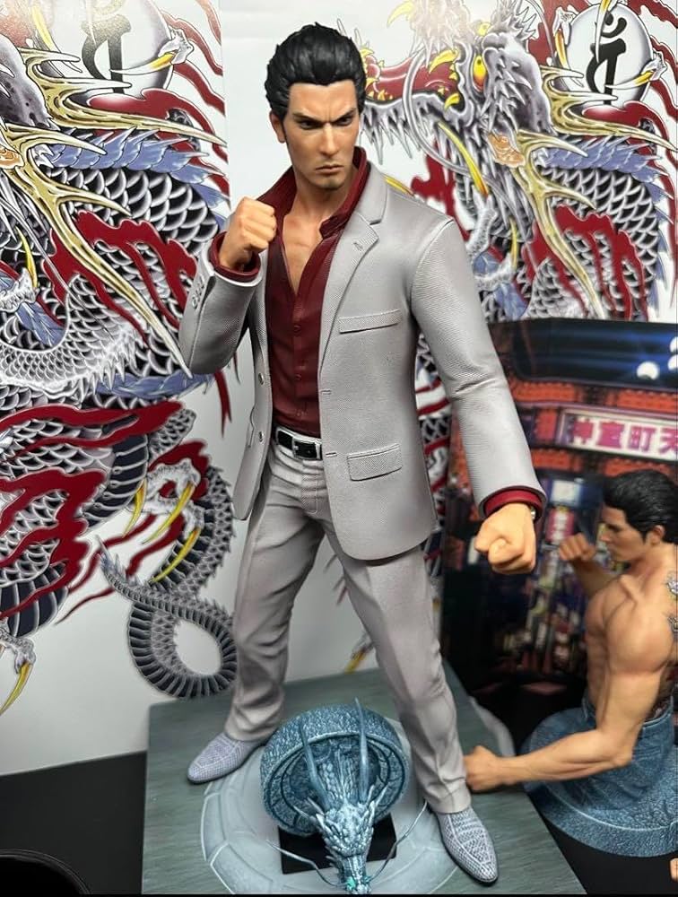 Amazon.co.jp: 龍が如く CHOCOBO 桐生一馬 フィギュア Like a Dragon