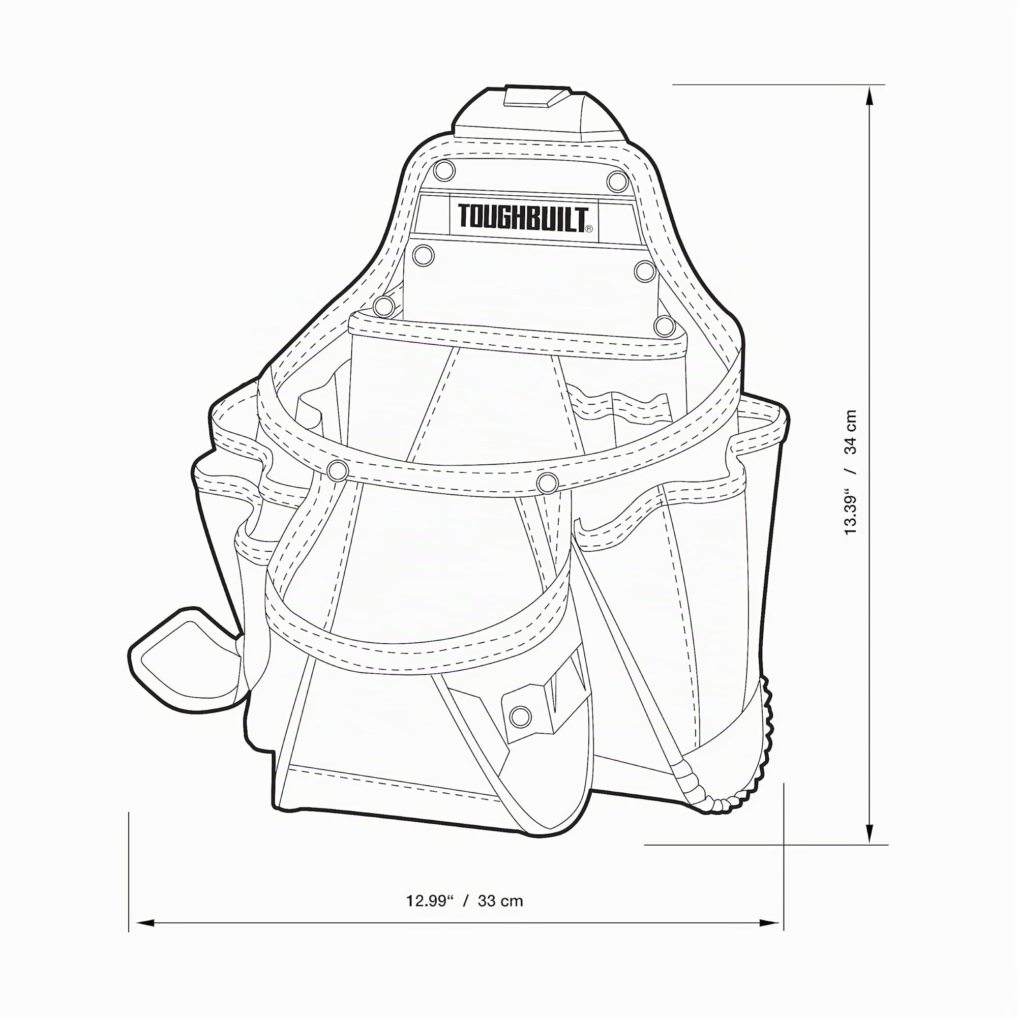 TOUGHBUILT TOU-CT-01 Bolsa para contratista