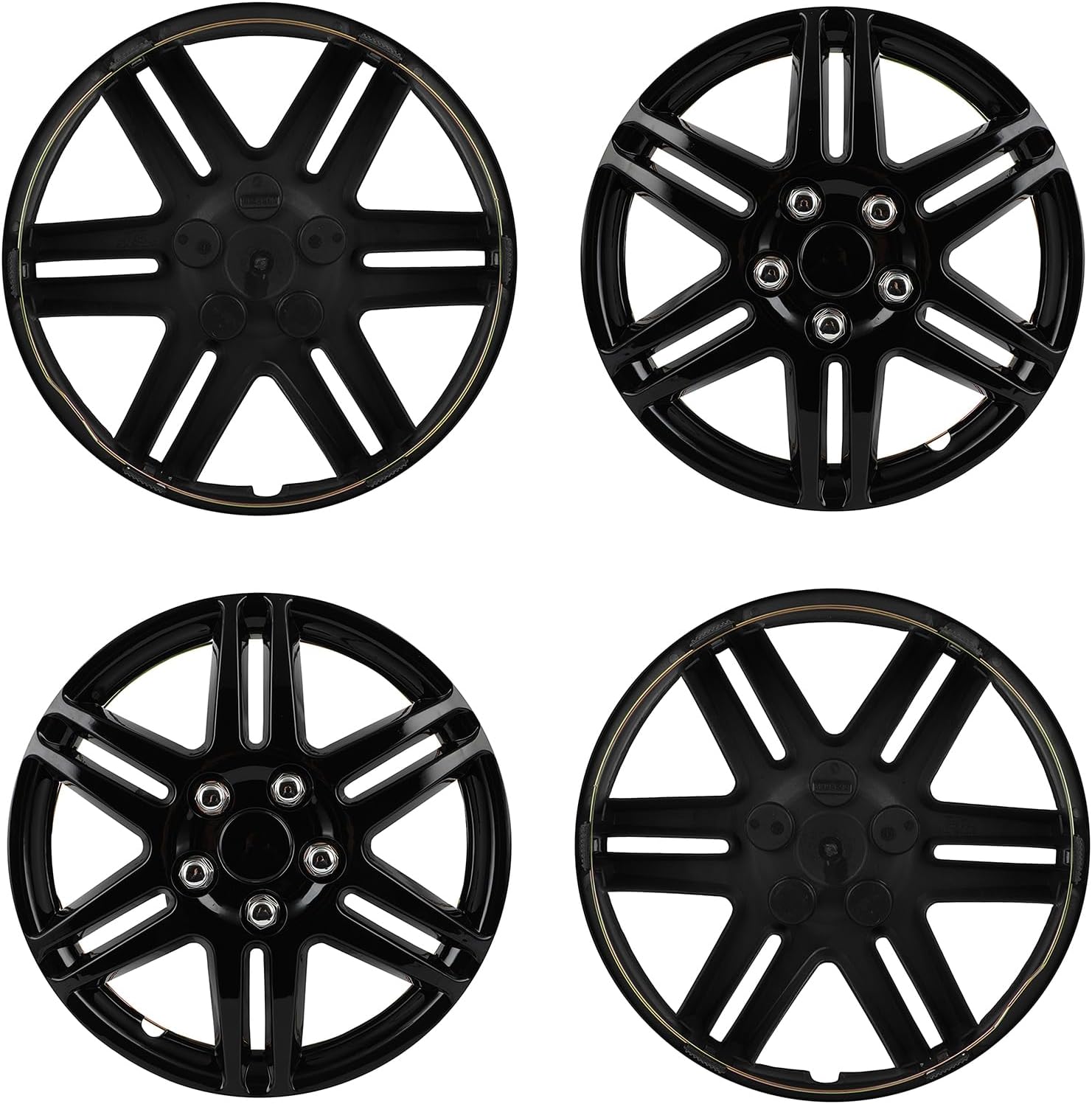 4PCS 14 inch Hubcap Wheel Cover Corrosion-Free & Sturdy Full Heat & Impact Resistant Grade – OEM Replacement
