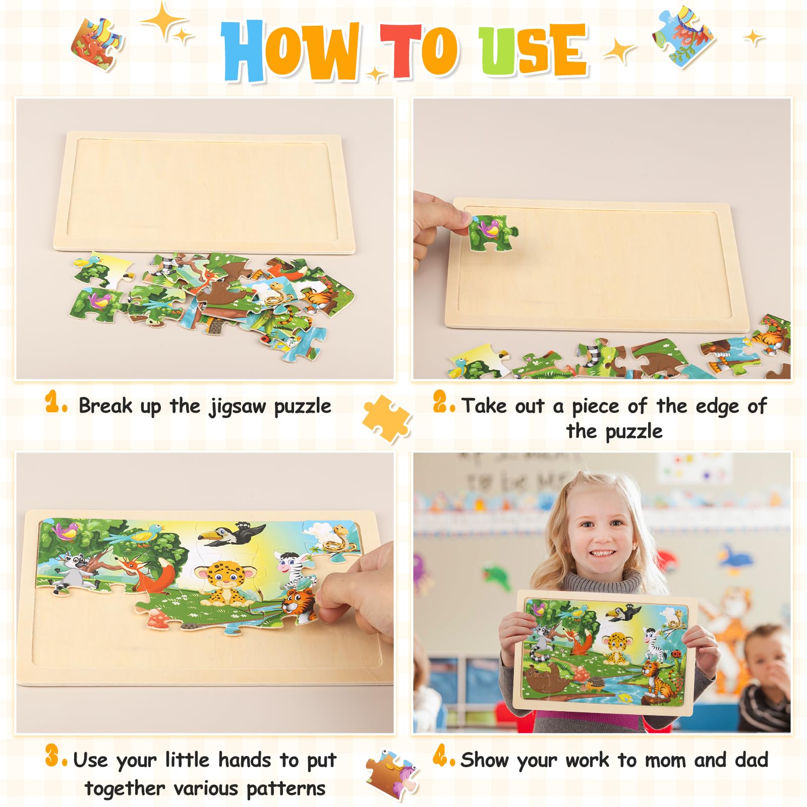 Puzzle e rompicapo | Puzzle per piccoli | Giochi per Bambini e Ragazzi