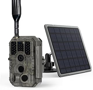 GardePro X60 Pro Max Cellular Trail Camera and SP300 Solar Panel Bundle