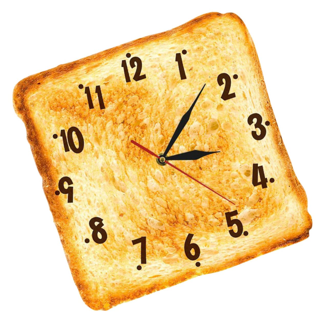 Horloge murale pour boulangerie Amosfun cuisine restaurant design moderne sans pile