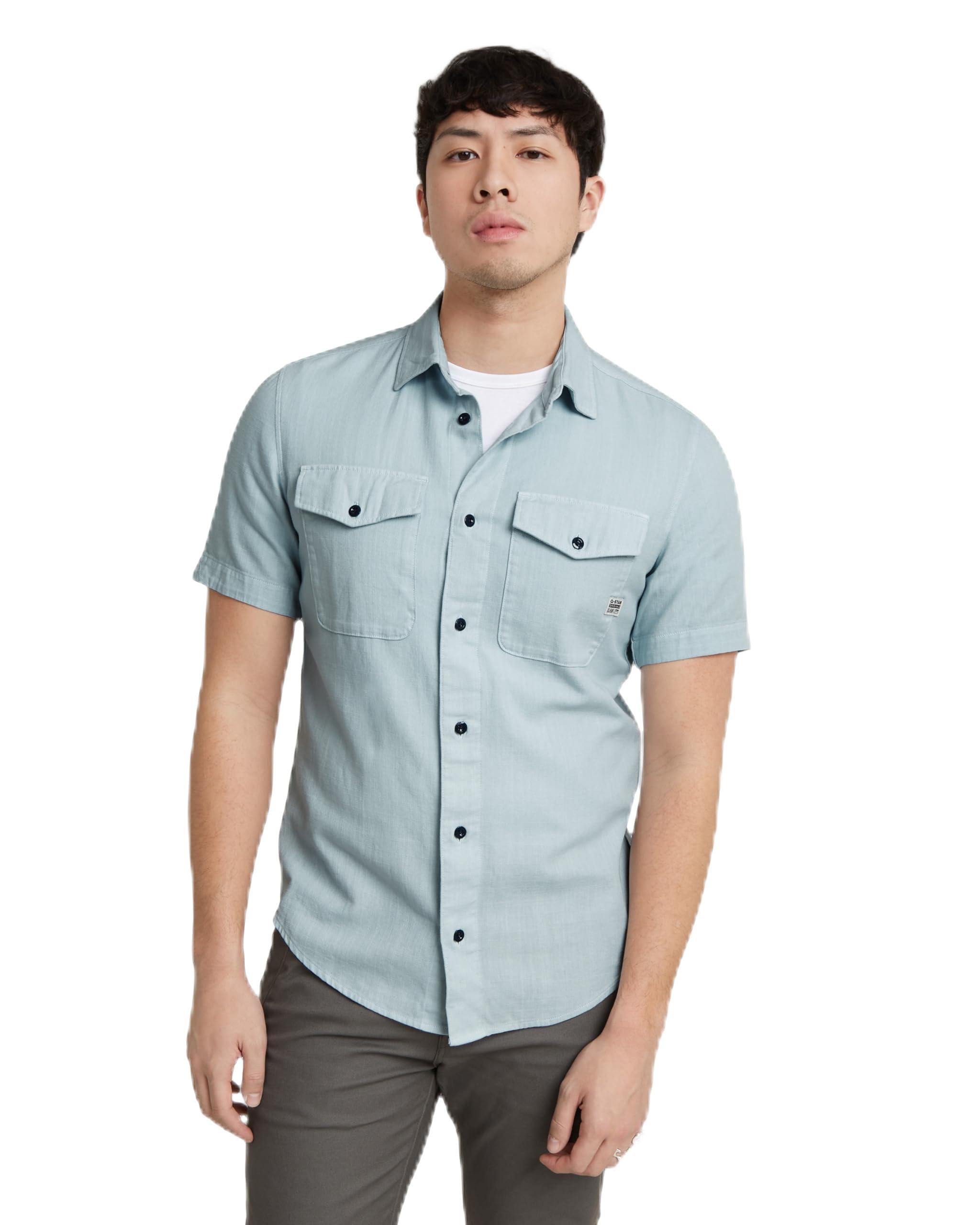 G-Star Men's Marine Slim Shirt , Blue (faze blue gd D19751-D454-C589), XS