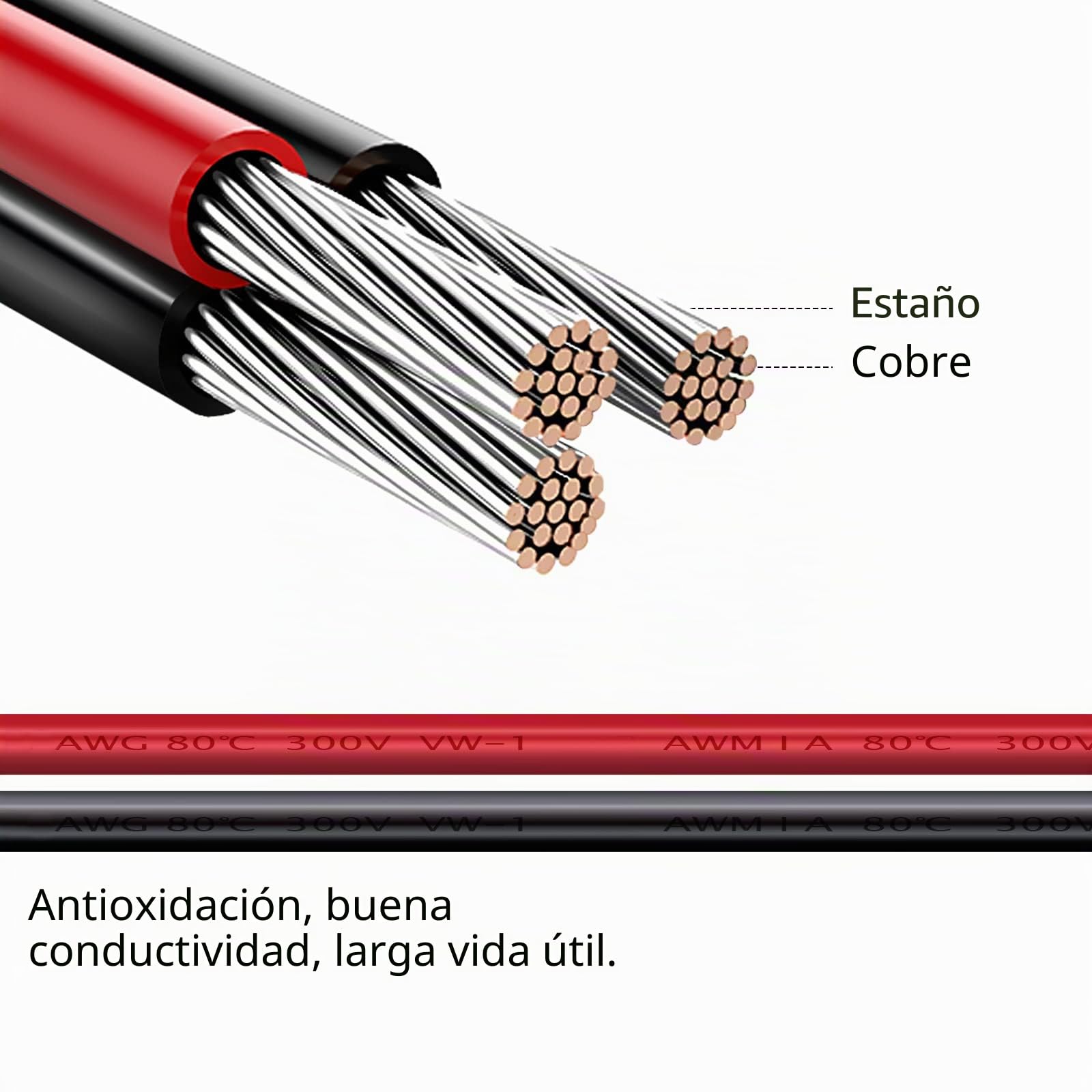 Conector Solar a XT60 Adaptador Conector de Panel Solar 12 AWG cable Impermeable para Generador Solar Generador Electrico Solar (5M)