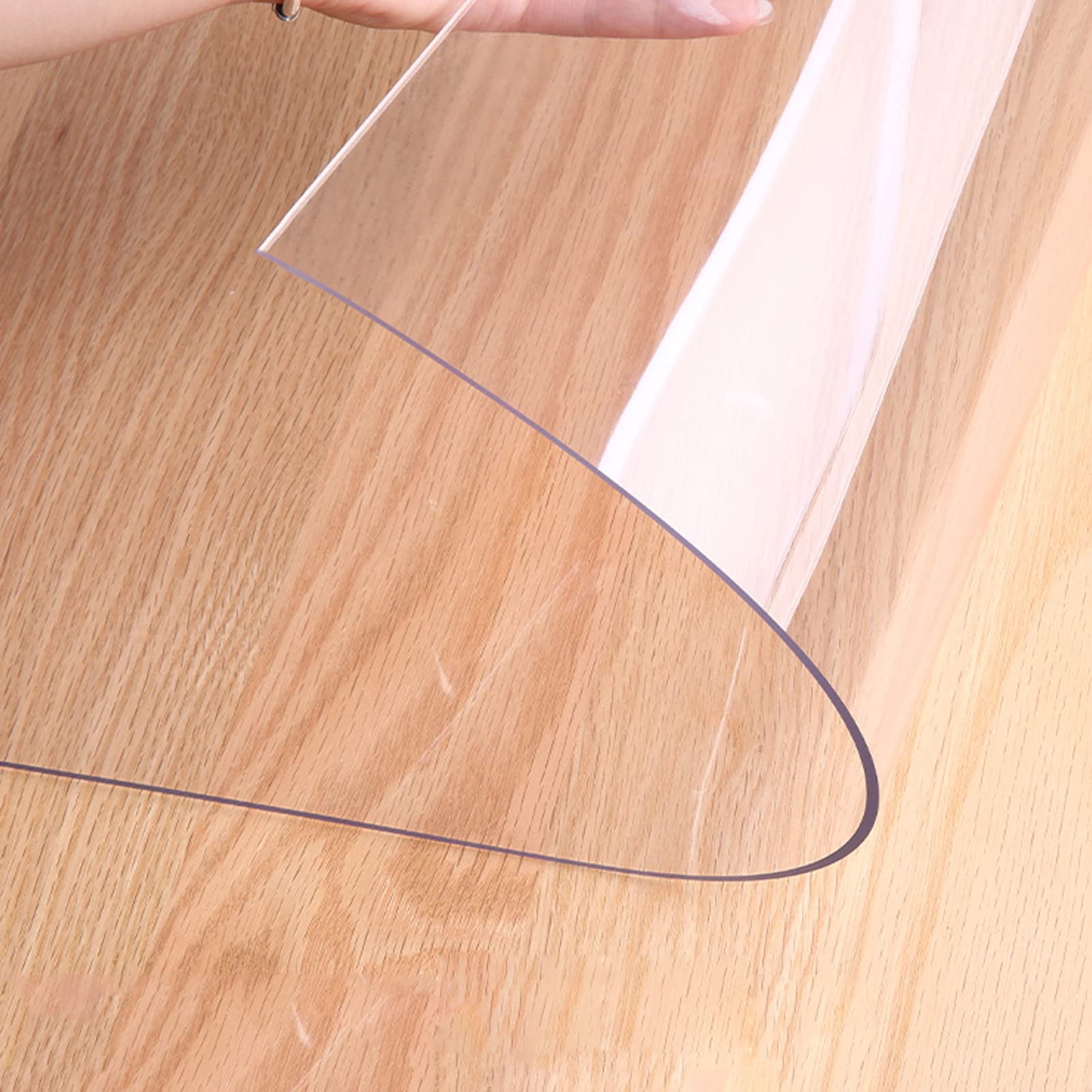 Stuhlmatte Transparente Bodenteppichmatte, Rutschfeste Bodenschutzmatte Für Teppich-Hartböden T-förmige PVC-Bodenmatte Bürostuhlmatte Mit Nietenboden Für Stühle Schreibtische Home Office