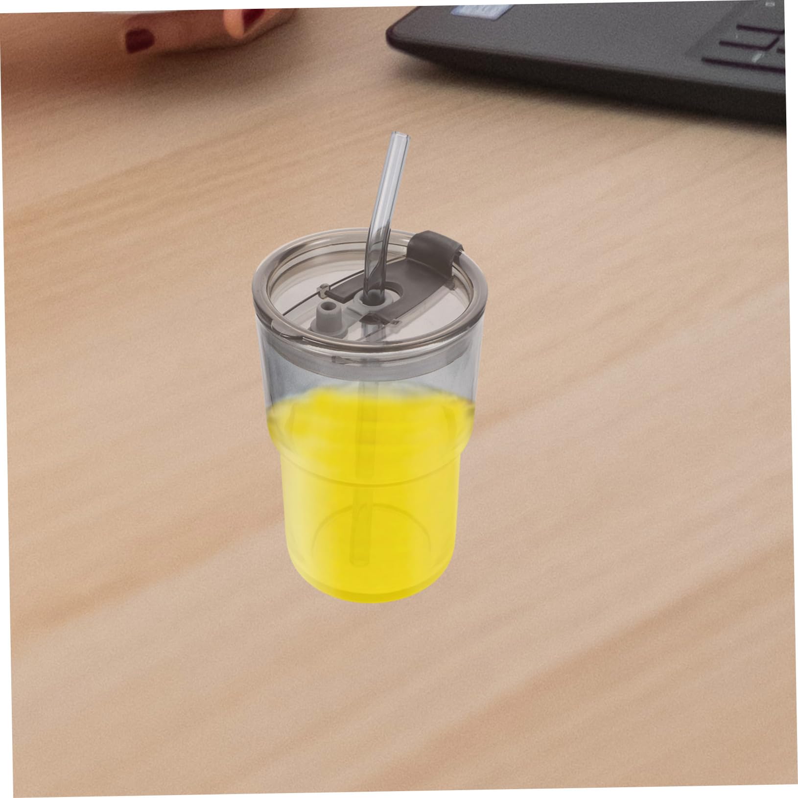 Garneck Iced Coffee Glass Coffee Cup with Lid Drinking Glasses Travel Coffee Mugs Coffee Mugs with Lid Iced Tea Cup Coffee Mug with Lid Clear Coffee Mugs Iced Coffee Cups Clear Coffee Cups