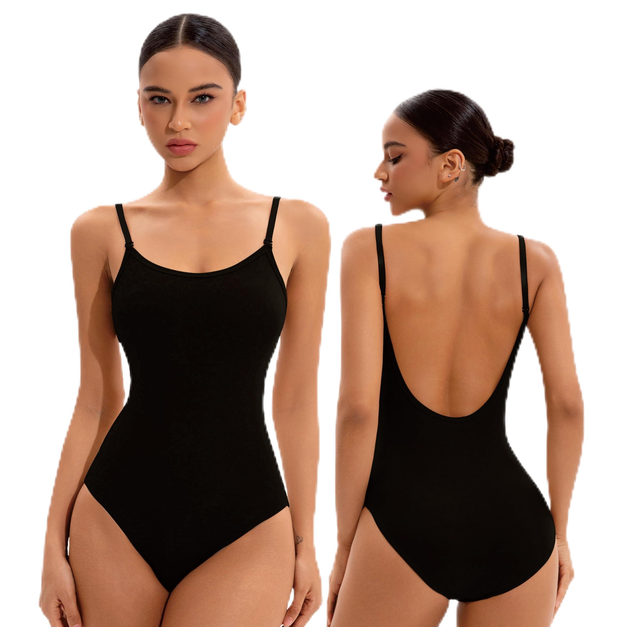 Women's Ballet Backless Neck Tank Leotard, Dance Camisole Leotard with Adjustable Straps for Gymnastics Bodysuit Yoga-image-33