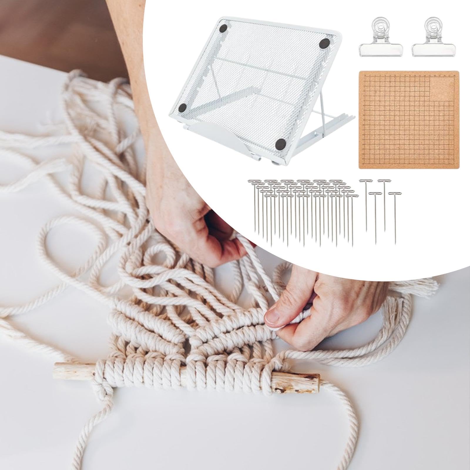 Supporto Regolabile Per Tavola Macrame