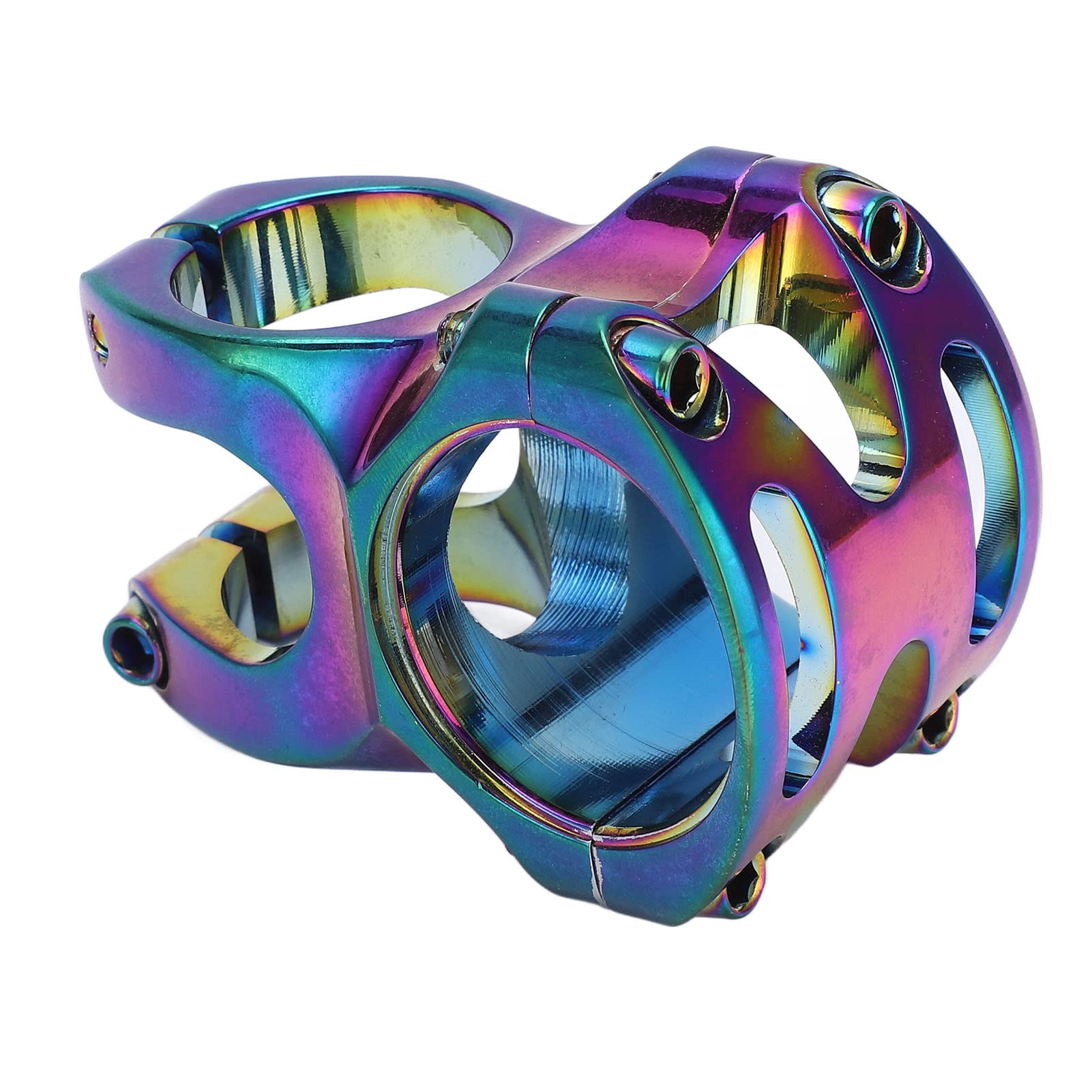 Krótki wspornik rowerowy Mountain Hollow Mostek Spadek prędkości CNC ze stopu aluminium Część wspornika roweru do kierownicy roweru górskiego Średnica 31,8 mm Podnośnik kierownicy