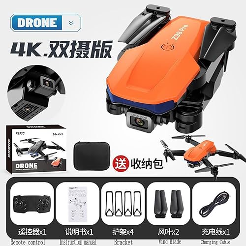 Miniatura 2 de Mini Drone Camera Camera RC Quadcopter One Touch Landing Speed Adjustment Headless Mode 3d A