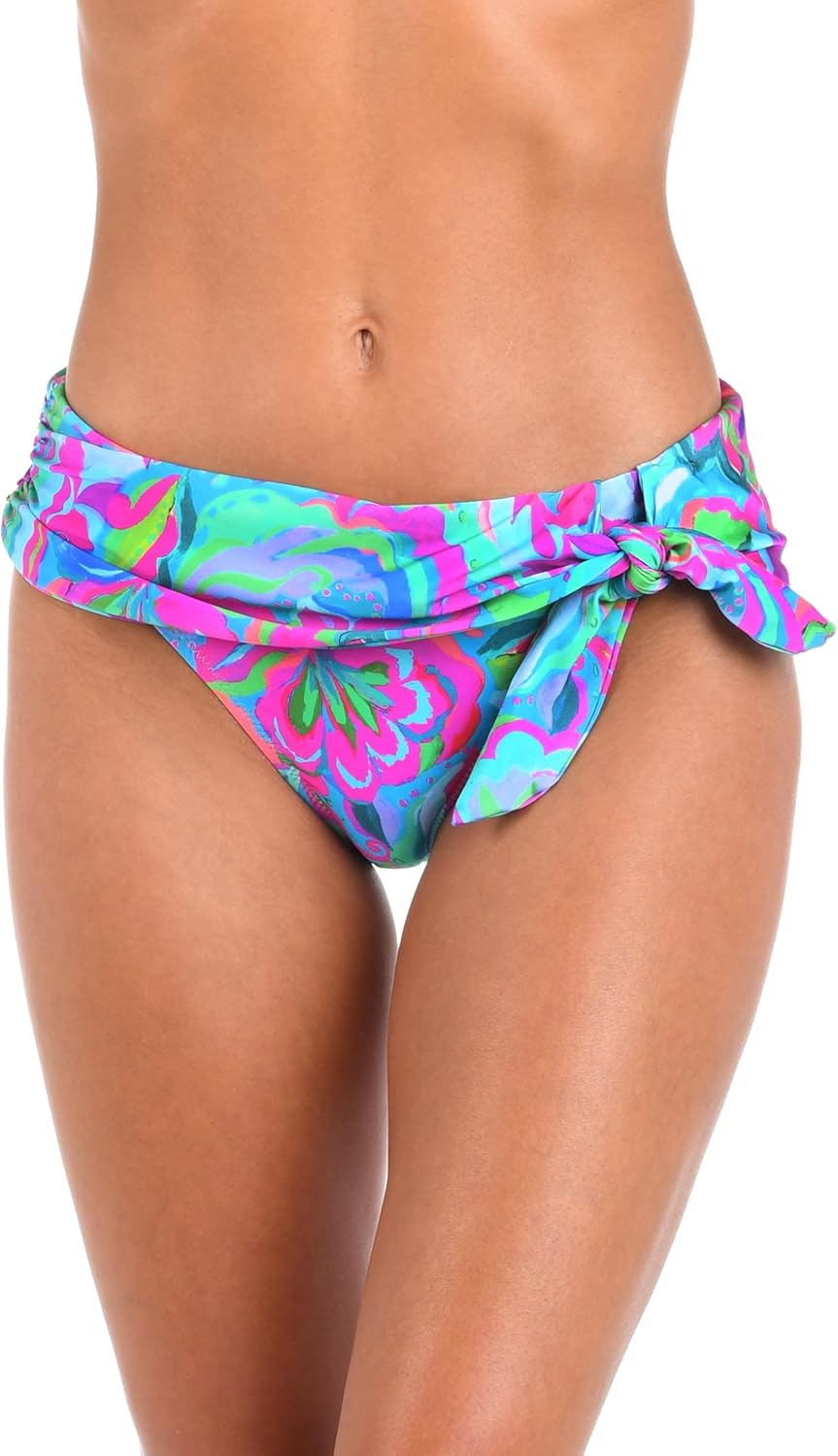 Sunshine 79 Women's Sash Hipster Bikini Swimsuit Bottom