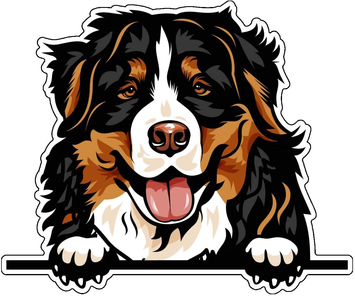 Adesivo Bassotto Tedesco Cane Sticker 10 Cm + 1 Omaggio