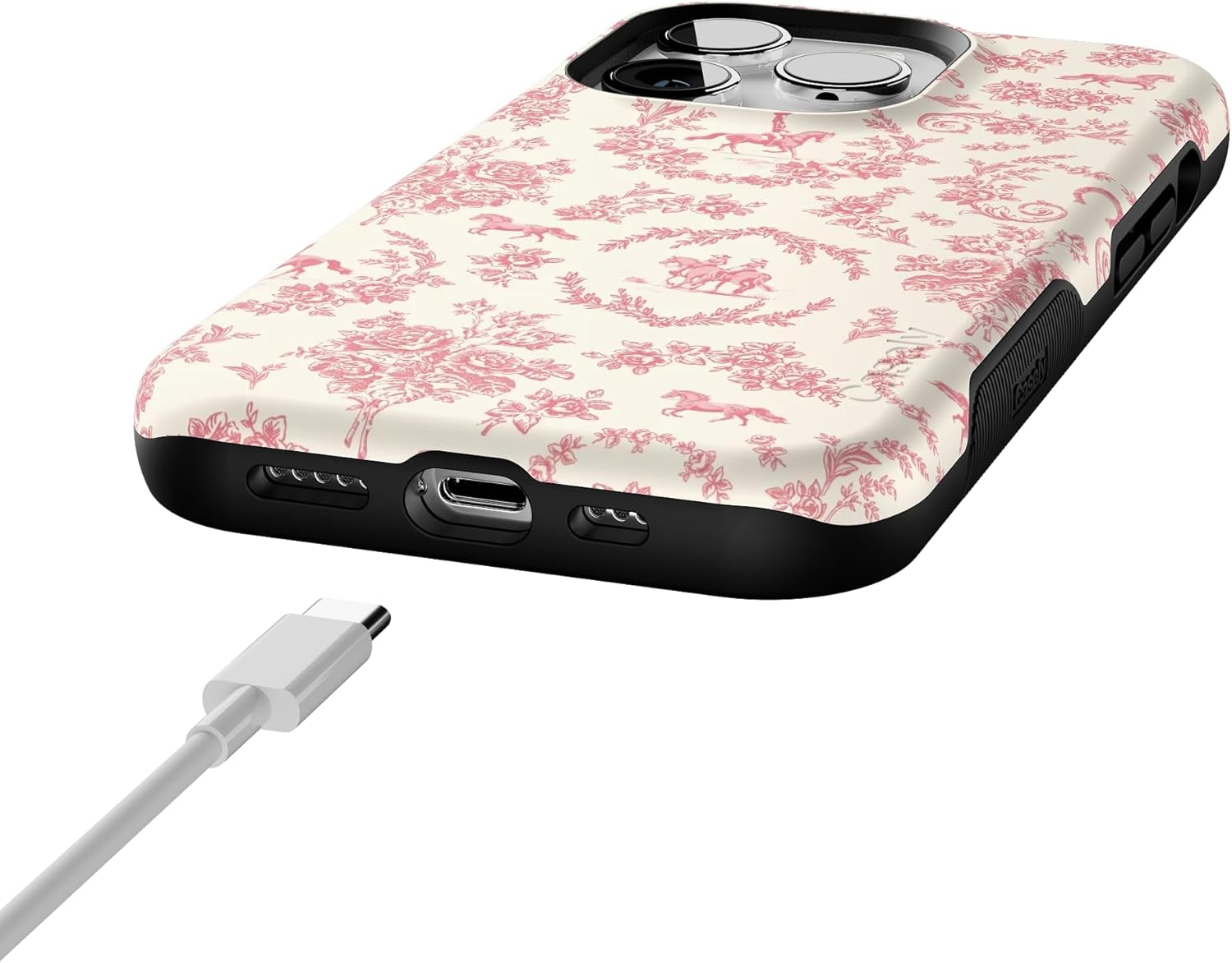 Casely iPhone 14 Pro Case | Western Bloom | Jenna Palek x Casely | Bold Protective Design | Compatible with MagSafe