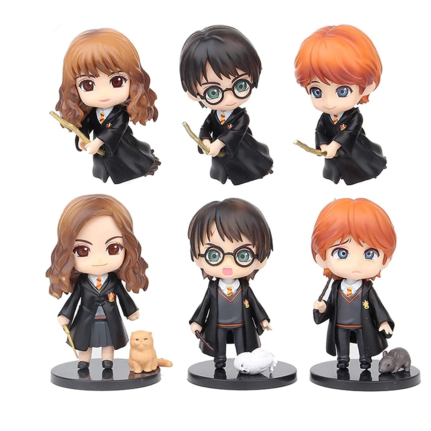 See full amazon price history chart for ABEL Estore || Harry Potter 6pc Set with pet and Broom Action Figure Special Edition Action Figure for Car Dashboard, Decoration, Cake, Office Desk & Study Table (Pack of 6) (Height- 8 cm) ABEL Estore || Harry Potter 6pc Set with pet and Broom Action Figure Special Edition Action Figure for Car Dashboard, Decoration, Cake, Office Desk & Study Table (Pack of 6) (Height- 8 cm) (B0D56TC28C) Amazon Price History, Amazon Price Tracker