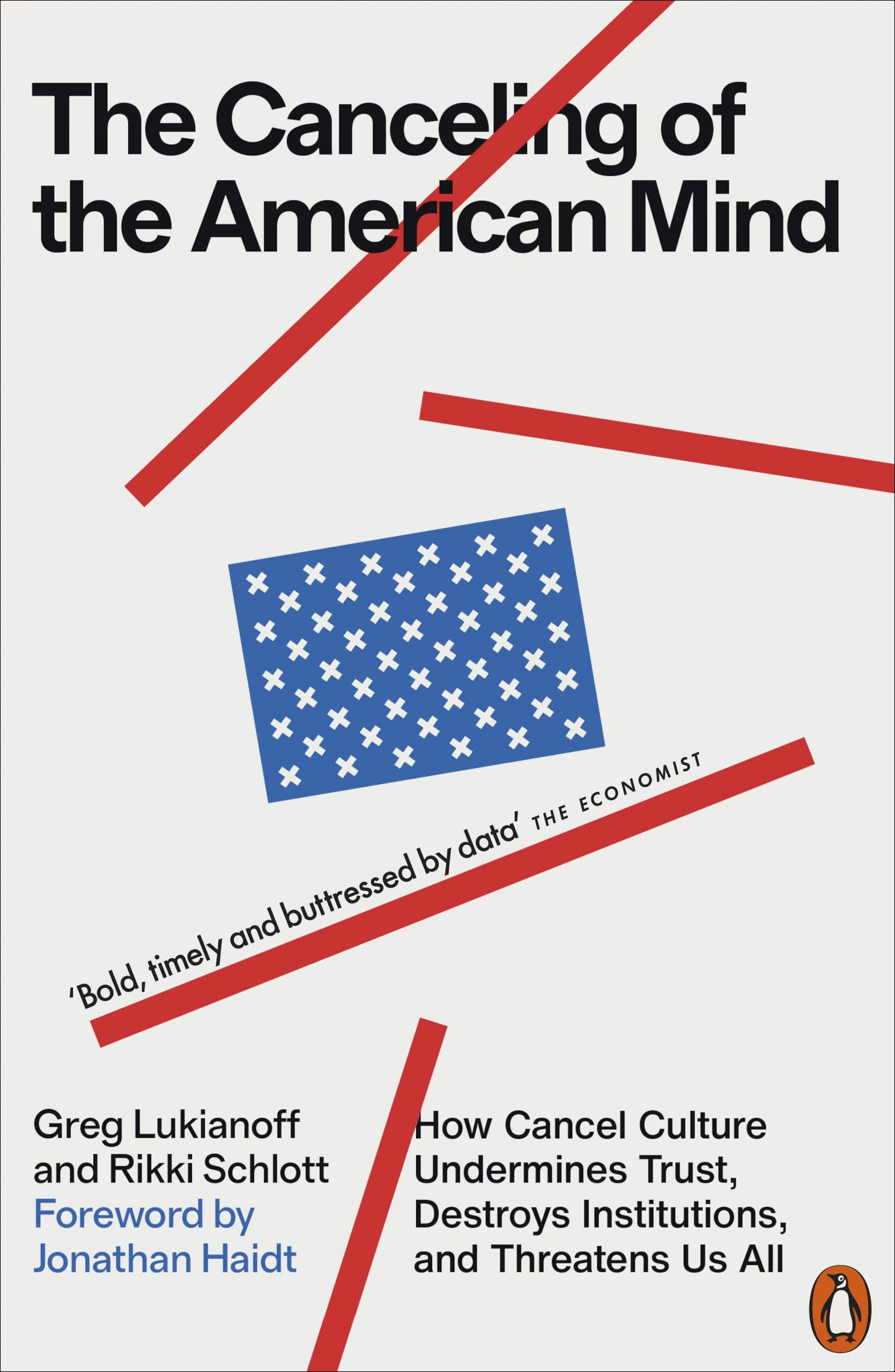 Rikki Schlott Unisex Multicolor Canceling Of The American Mind Paperback Book