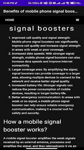 Benefits of mobile phone signal boosters – vue 2