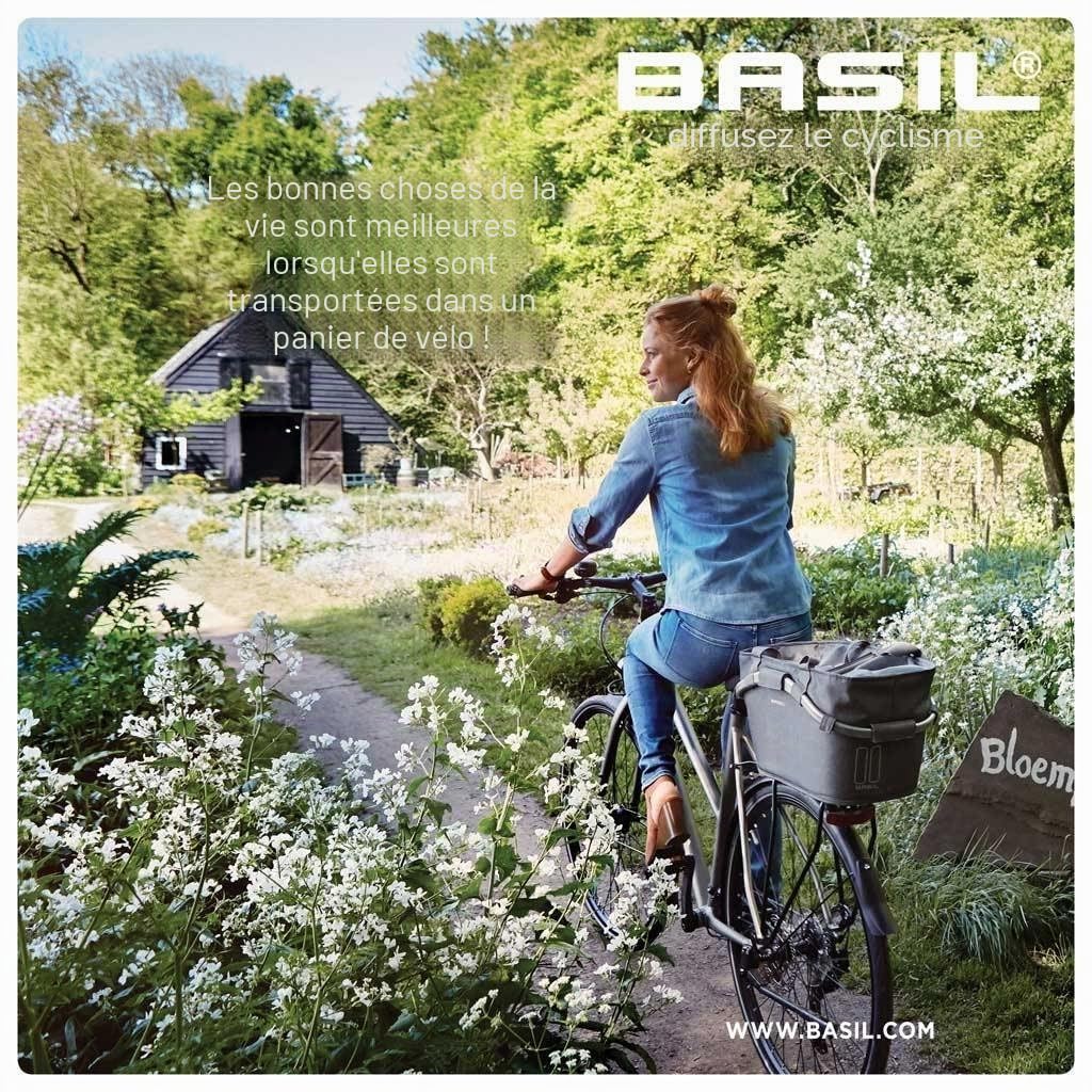 Basil Magnolia Carry All Panier arrière Mixte