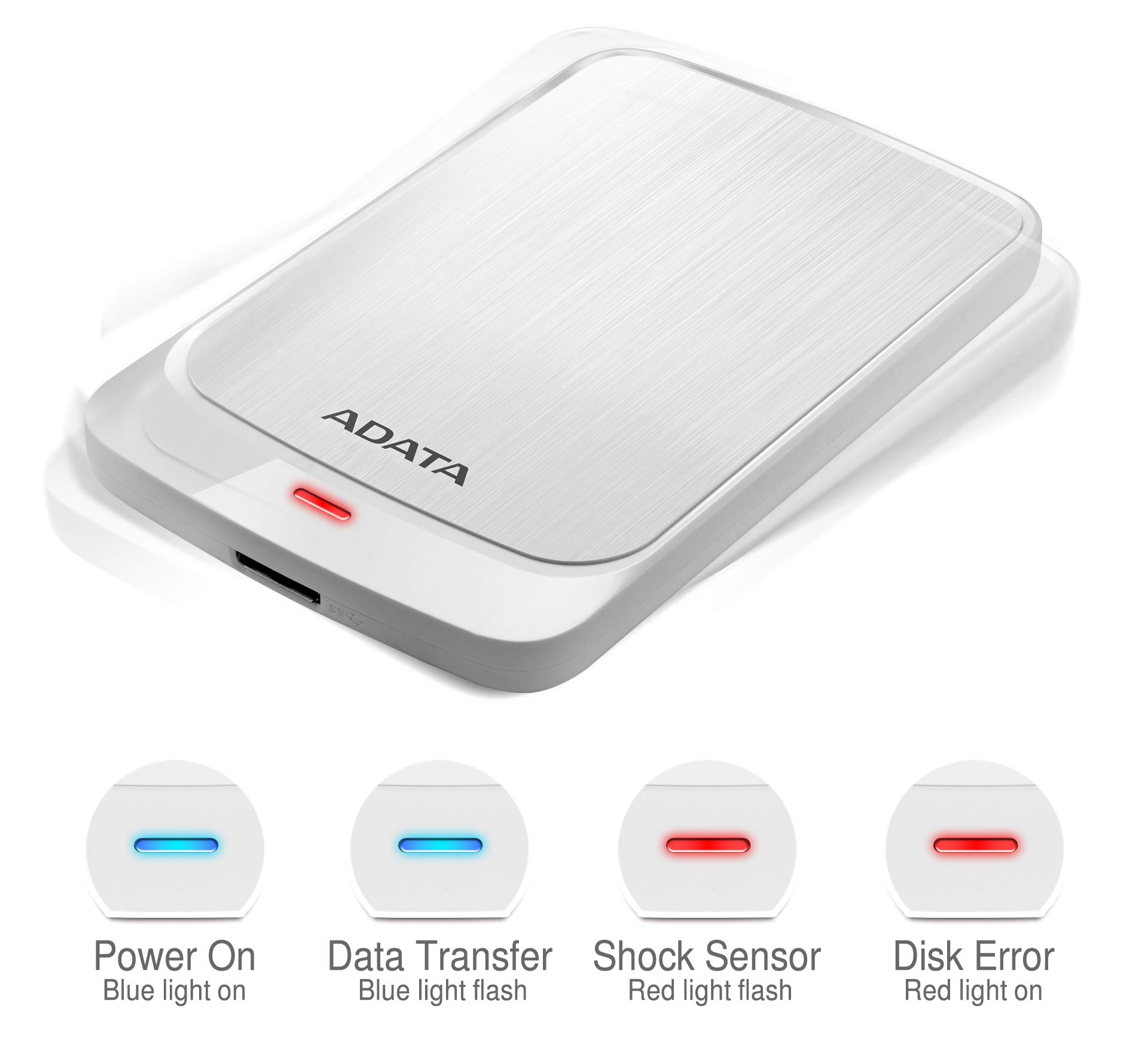 ADATA HD Externo HV320 1TB 2,5'' USB3.0 - Black