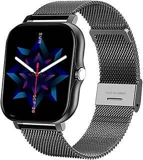 FAMKIT Smart Watch,1.69 Color Touch Screen Smart Watch,Answer/Make Calls,IP67 Waterproof,Pedometer Heart Rate,Sleep Monitor,Fitness Activity Tracker for Women Men