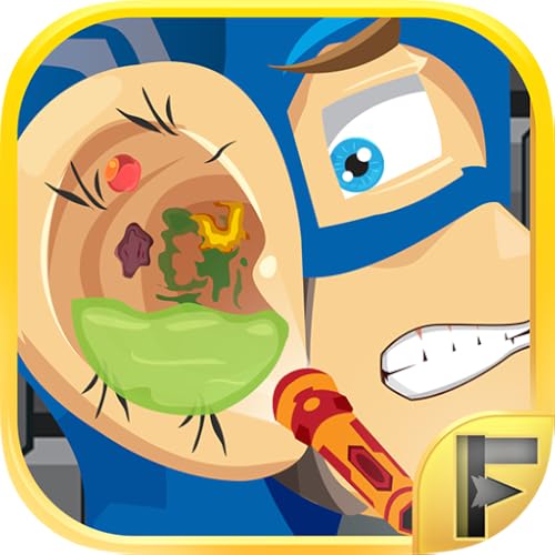 Superhero Ear Doctor Adventure Game Salon Free