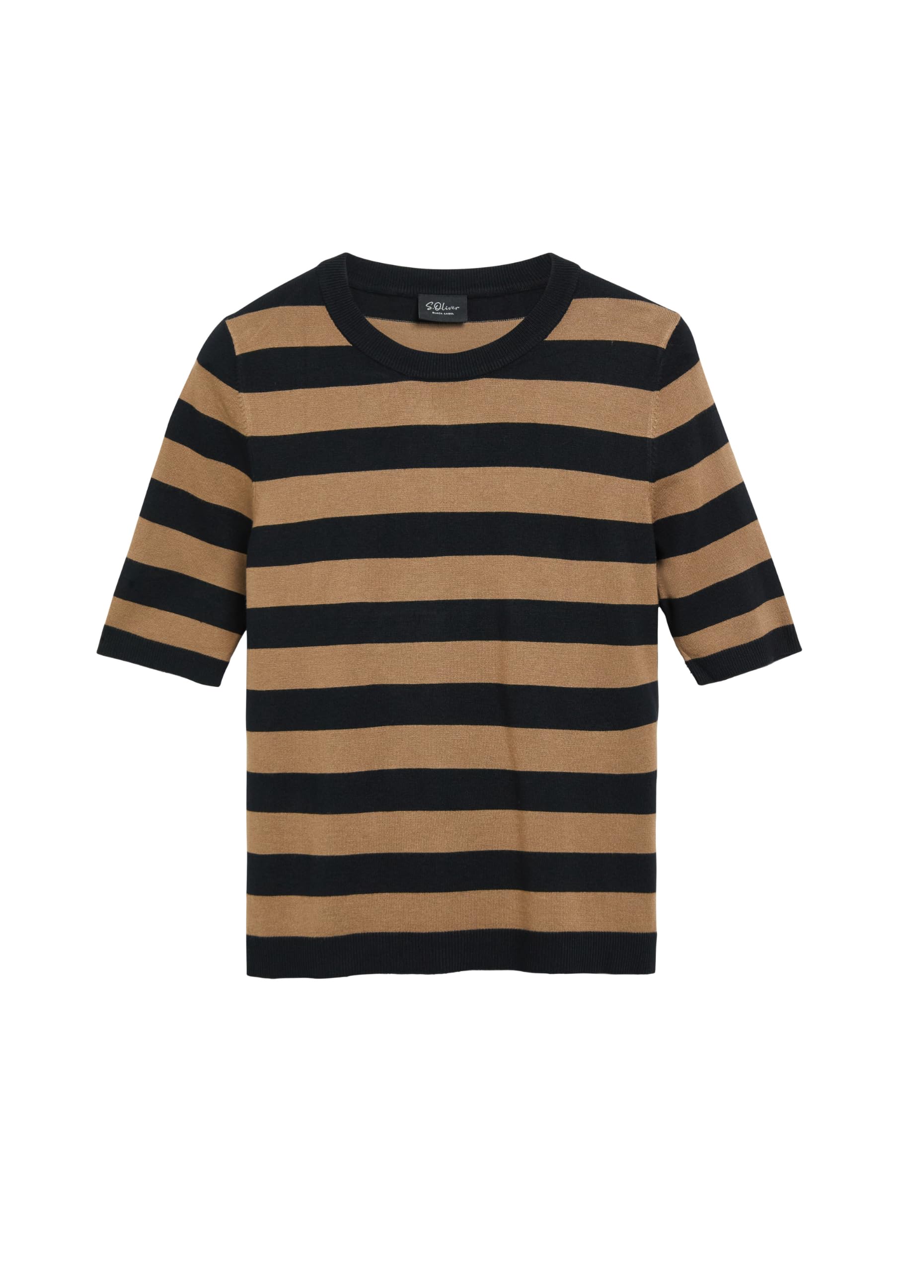 s.Oliver Black Label Damen 2180991 Strickpullover Kurzarm