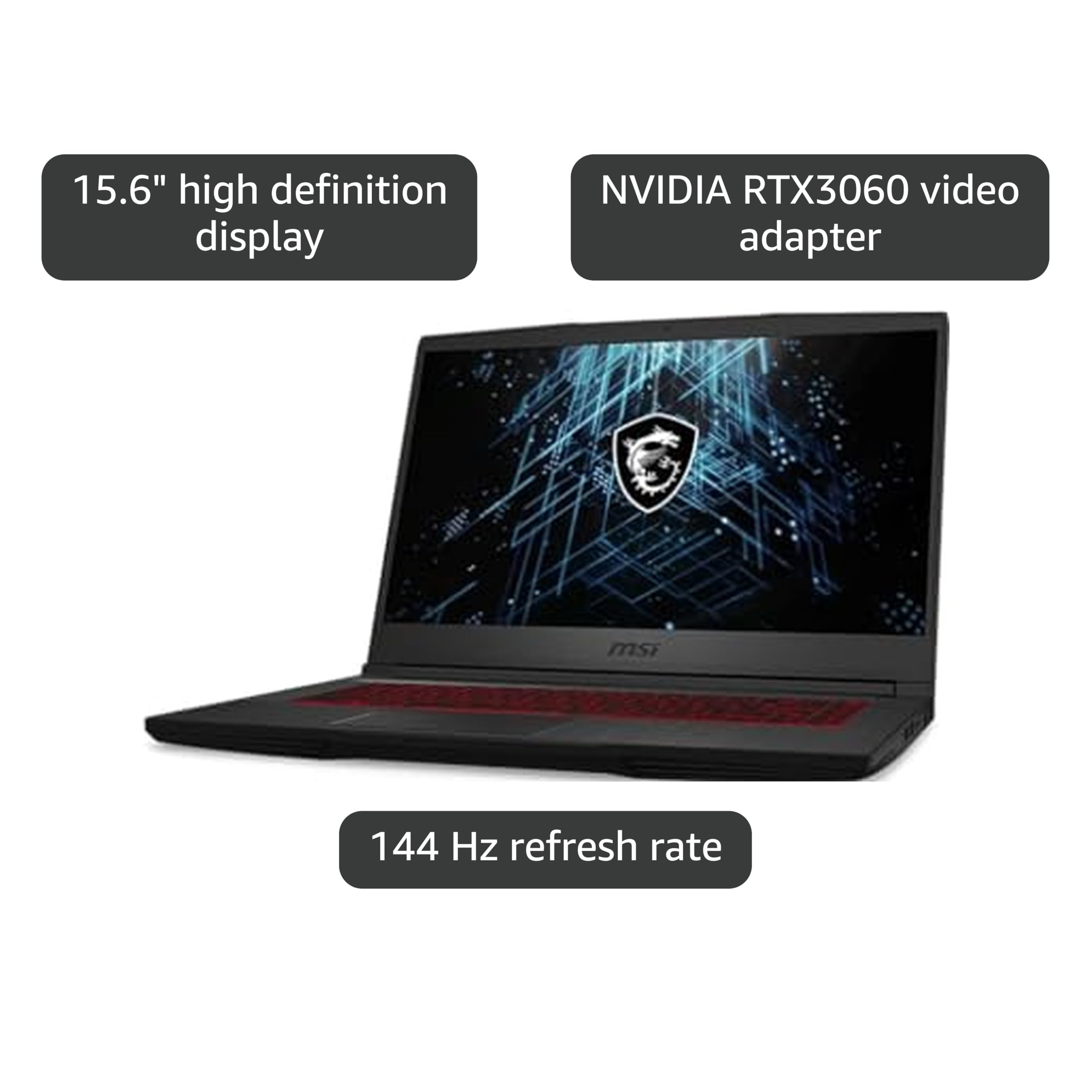 Amazon.com: MSI GF65 Thin 10UE Gaming Laptop: 15.6