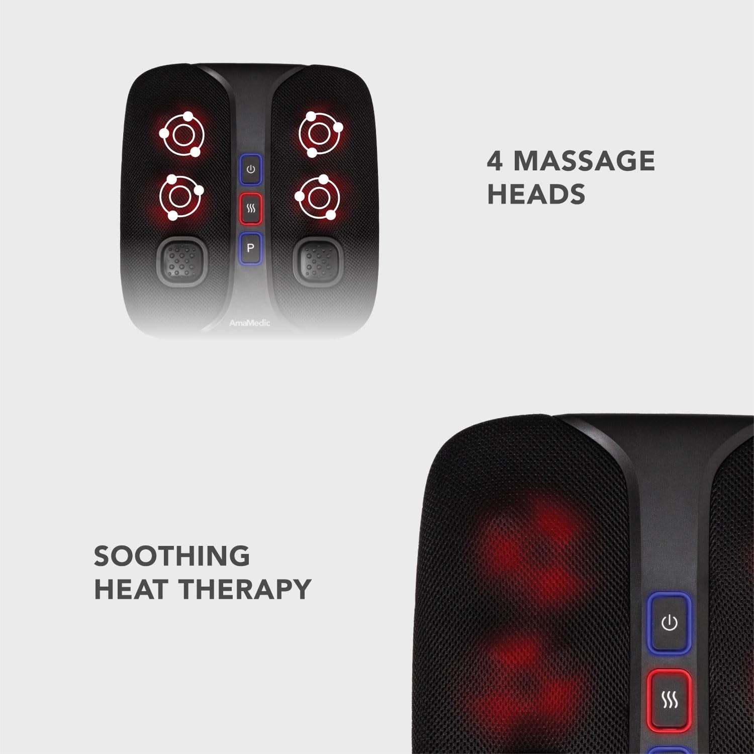 Amazon.com: AmaMedic AM-50181 Sonic Vibration Foot Massager, 4