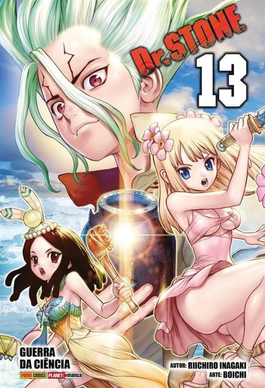 Dr. Stone Vol. 13 : Inagaki, Riichiro: Amazon.com.br: Livros