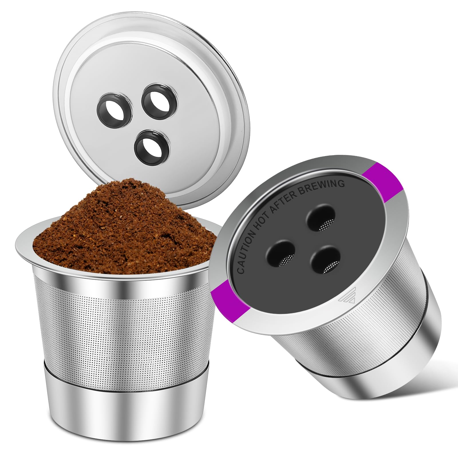Amazon.com: Sanyedou Reusable K Cups for Ninja Dual Brew Coffee