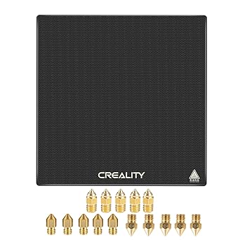Creality Ender 3 Glass Bed with 15pcs Nozzle (Glass Bed)