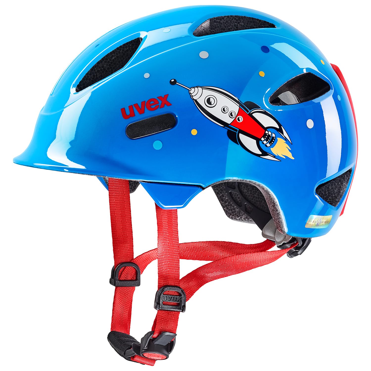 Uvex oyo Kinder-Fietshelm - cloud blue-grey
