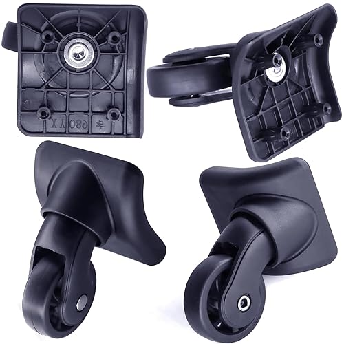 Ruedas de equipaje Ruedas de repuesto para maletas resistentes al desgaste, ruedas giratorias, kits de reparación (W149,4 piezas)