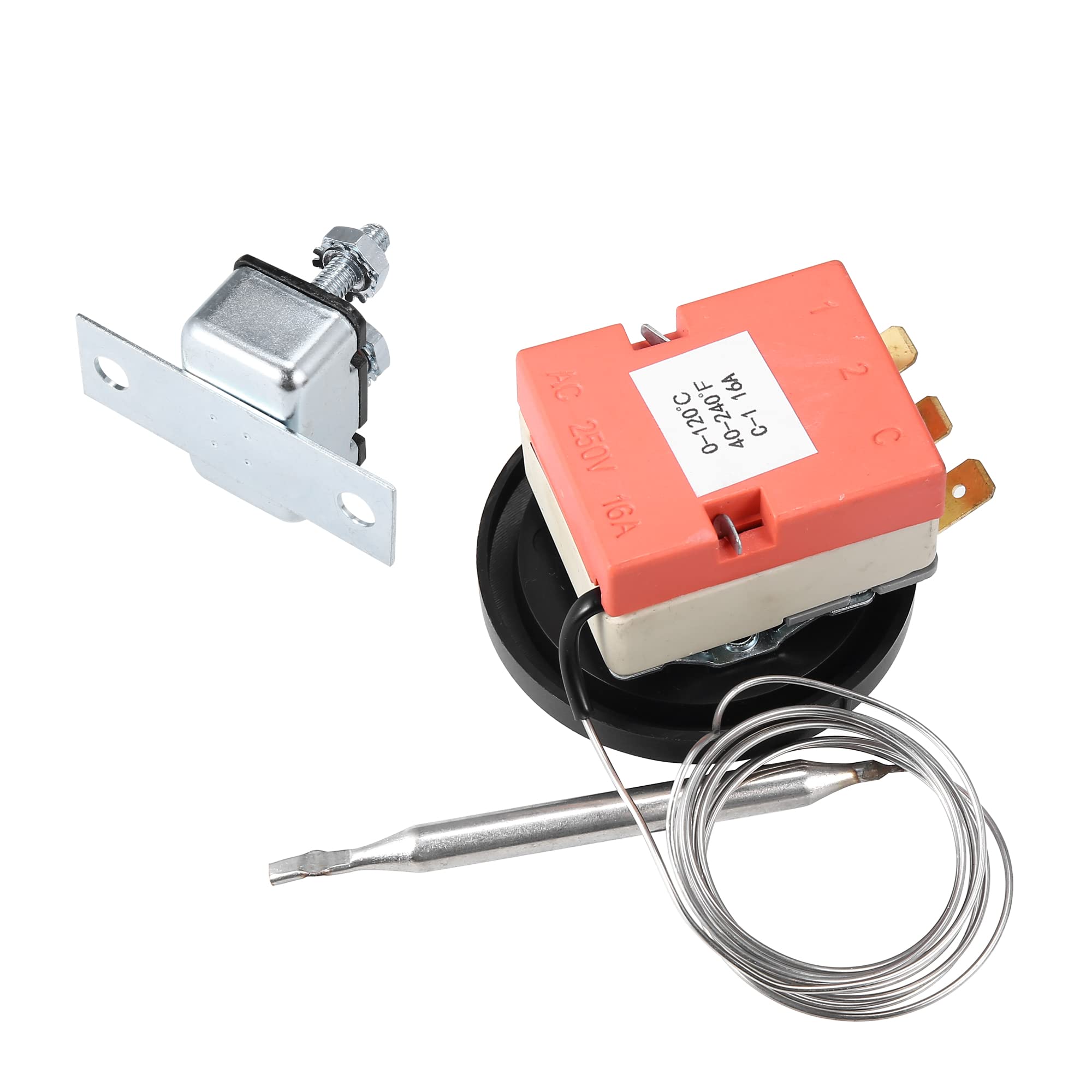 X AUTOHAUX Kit de relé de cableado para ventilador de radiador eléctrico de 12 V
