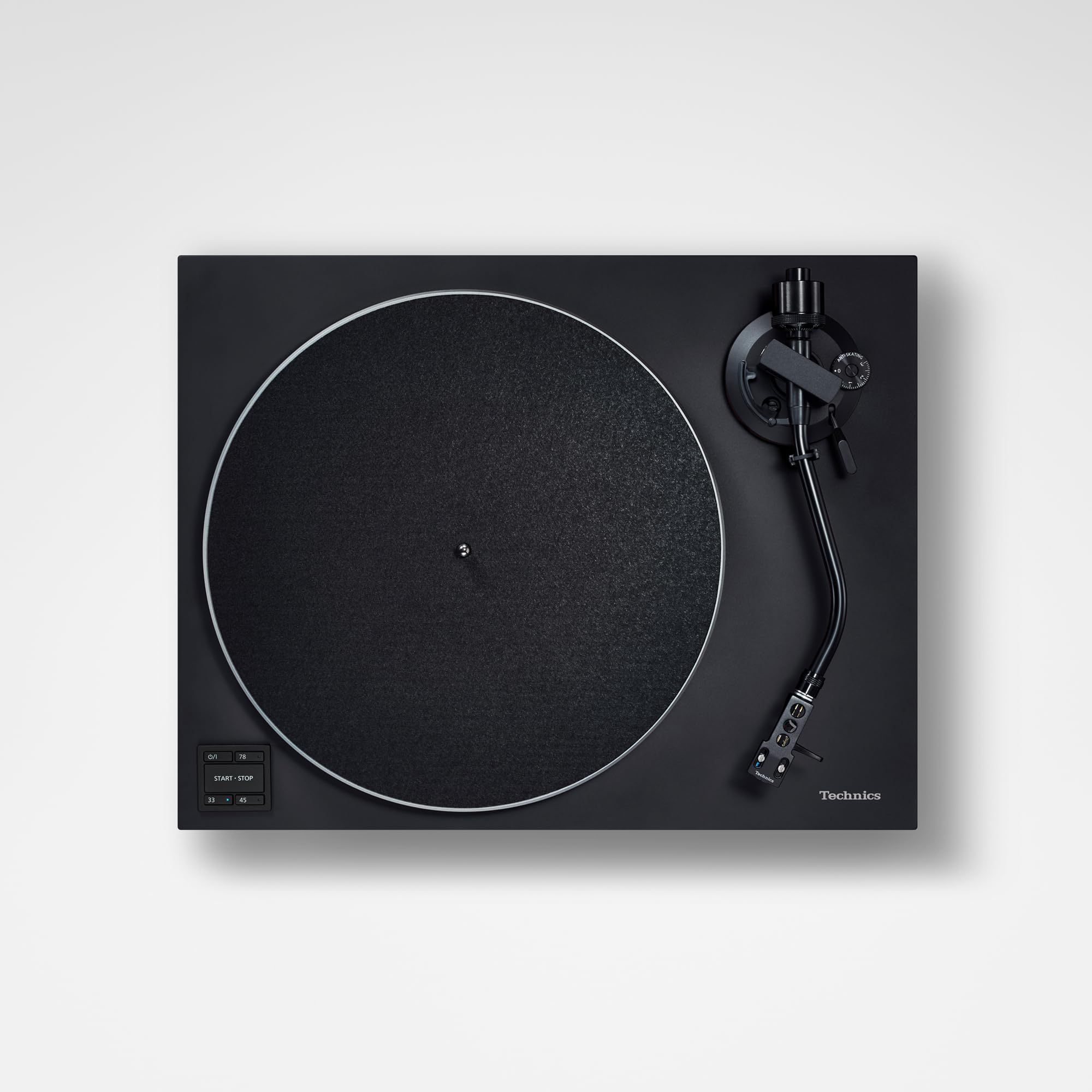 Technics SL-40CE-K System gramofonu z napędem bezpośrednim, silnik bezrdzeniowy, wbudowany korektor Phono, wkład AT-VM95C, aluminiowy talerz, czarny