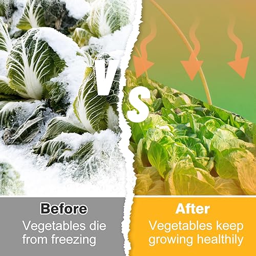 Miniatura 2 de Alphatool Cubiertas para plantas con protección contra la congelación de 2.0 ozyd - 10 x 12 pies, rectangular, transpirable, tela no tejida, a