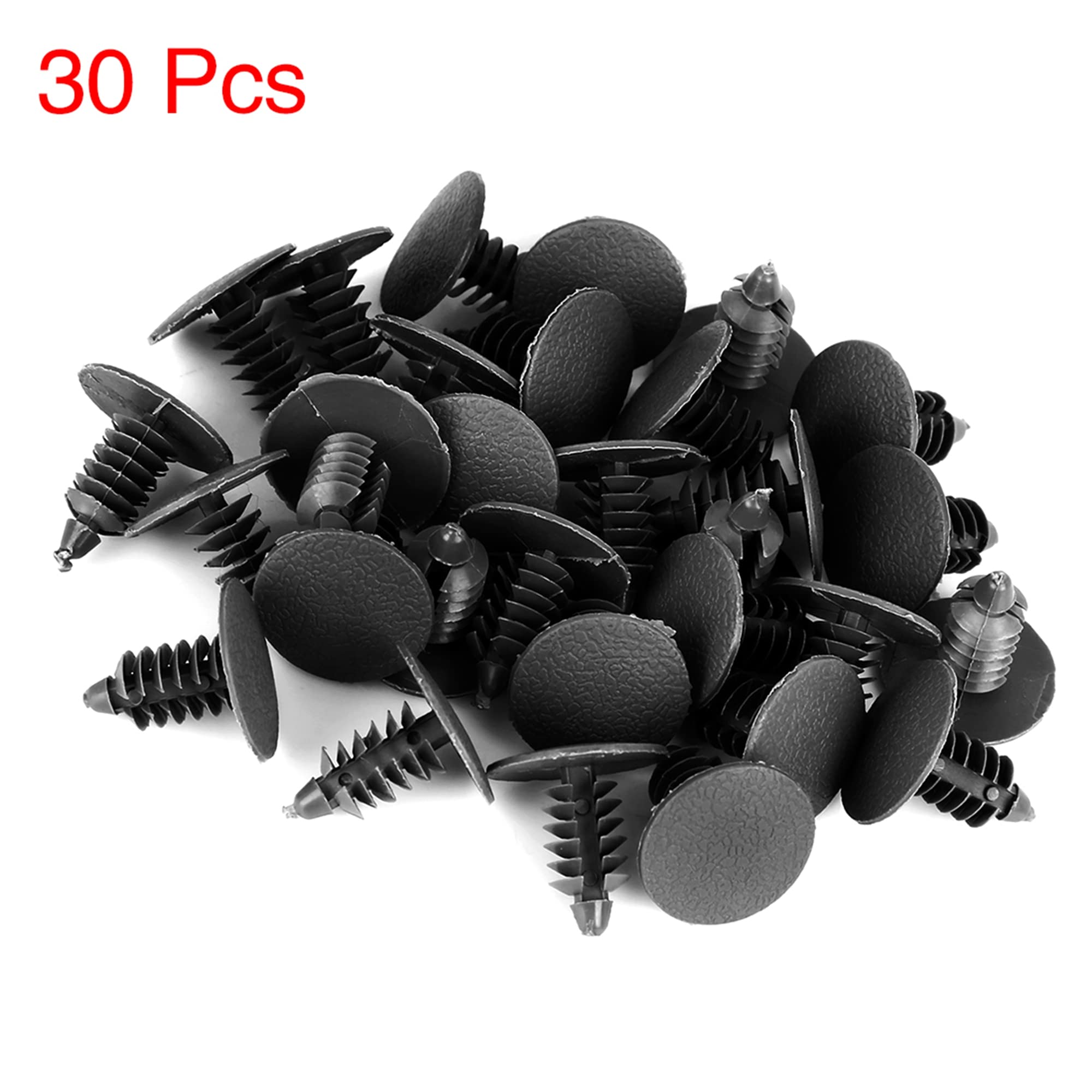 40 pièces 9mm trou en plastique Rivet Style corps garniture panneau