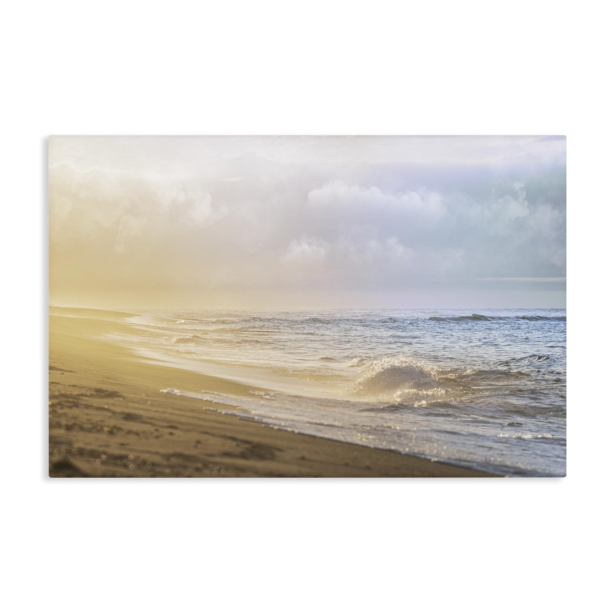 Stupell Industries Unframed Gentle Seaside Breeze Coastal Landscape, 20 X 30 Inch Canvas Wall Art