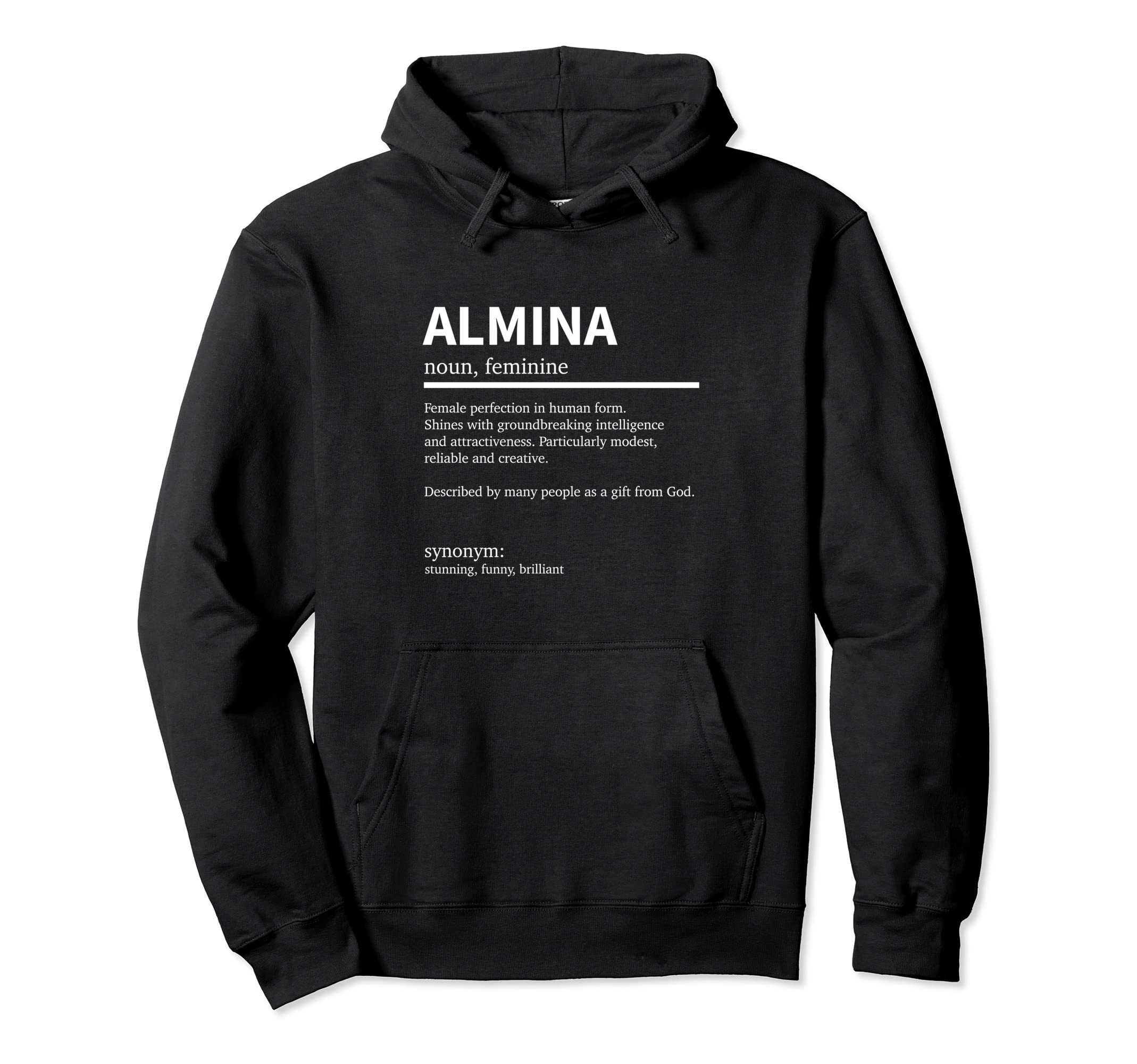 Definition Almina First Name Almina First Name Pullover Hoodie