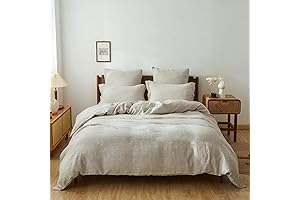 Simple & Opulence Organic Linen Duvet Cover Set: Indulge in Luxurious Comfort