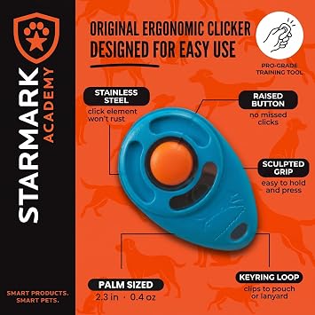 Starmark Pro-Training Clicker for Dogs