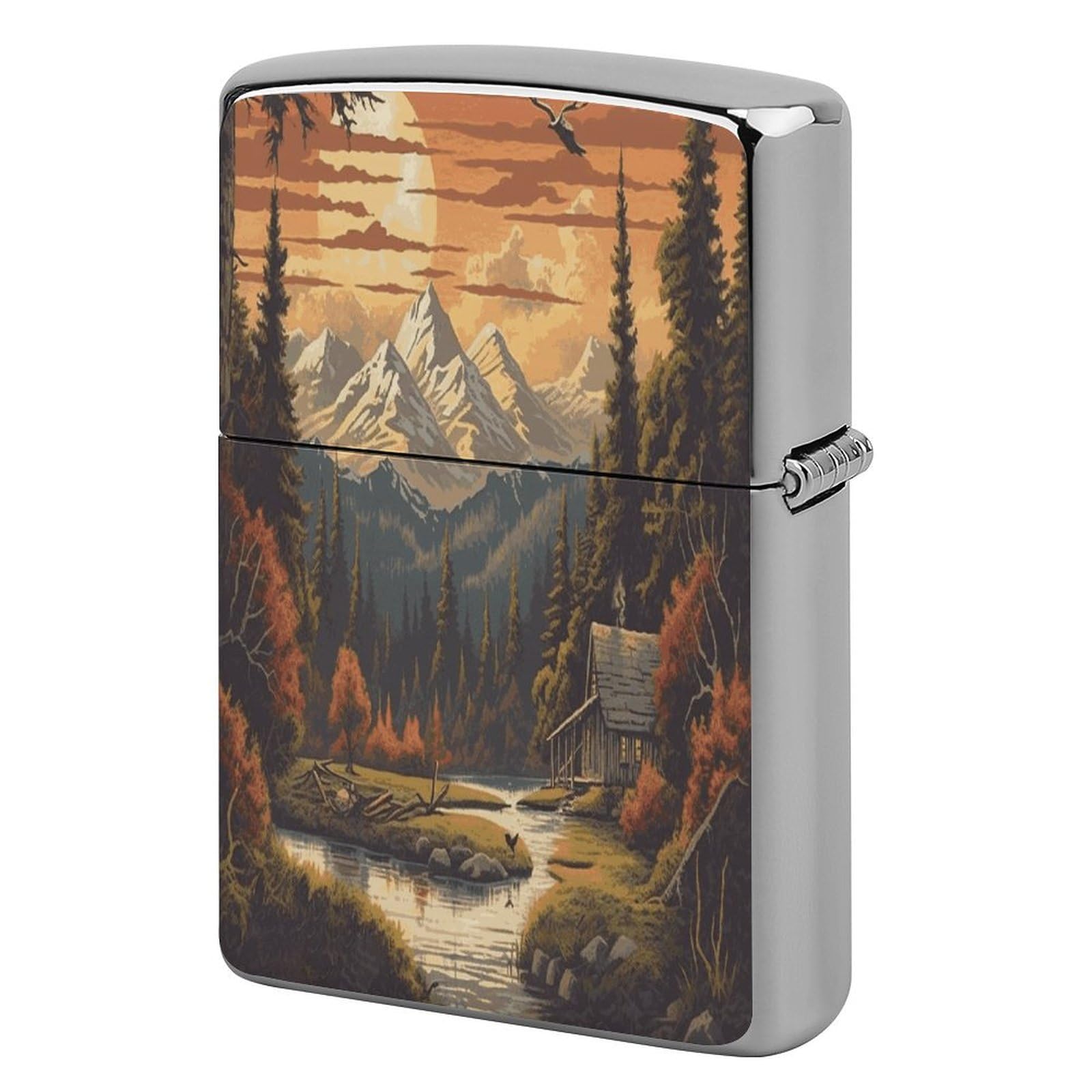 Fekiloot Style Great Outdoors Lighter Case Cover Lighter Holder