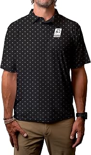 Blue 84 Men's NBA Officially Licensed Short Sleeve Performance Polo Strengthened All Over Print