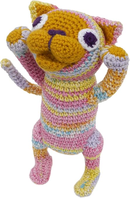 Amazon Naska 編み物キット ねこ の ミゲル Designed By エルタデザイン 武田浩子 Ht 9 マルチ 編み物キット 通販